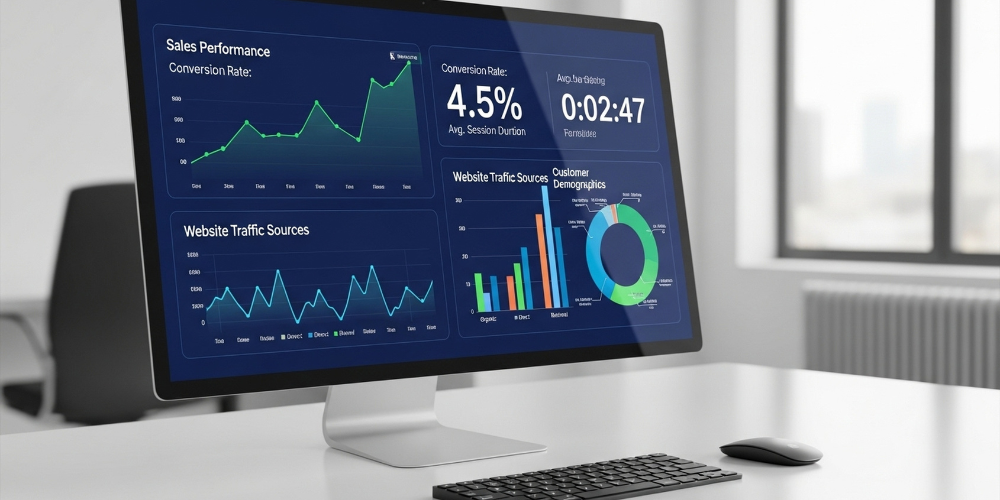 Uptime and performance monitoring dashboard